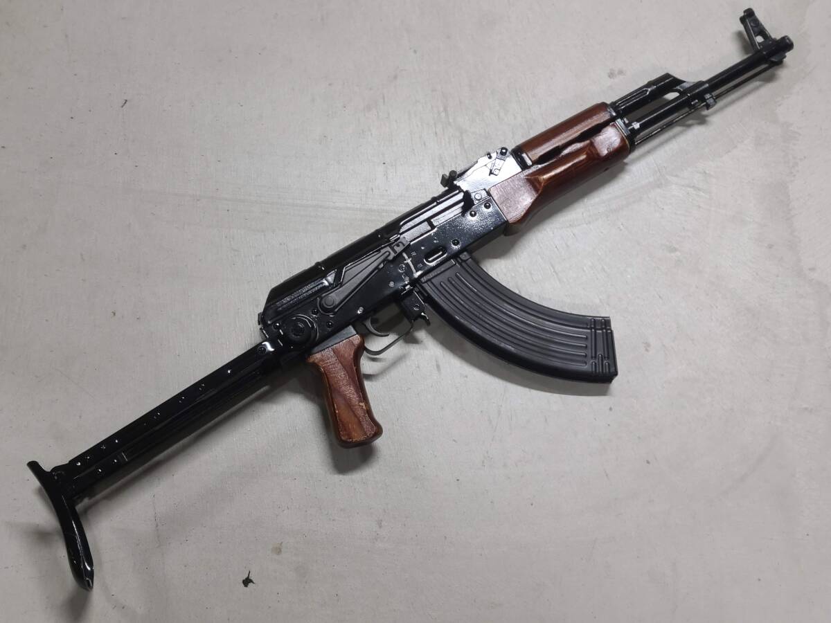 GHK AKMS 初期生産モデル 実物ハンドガード・グリップ・リアサイト組込済 CO2ガスブローバック GBBR V2