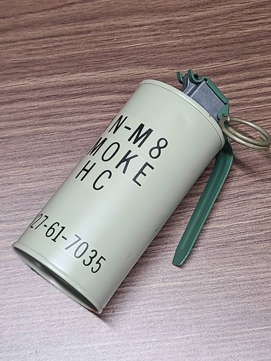 G&G AN-M8 スモークグレネード ホワイト リペイント品　米軍 ベトナム戦争 NAM戦