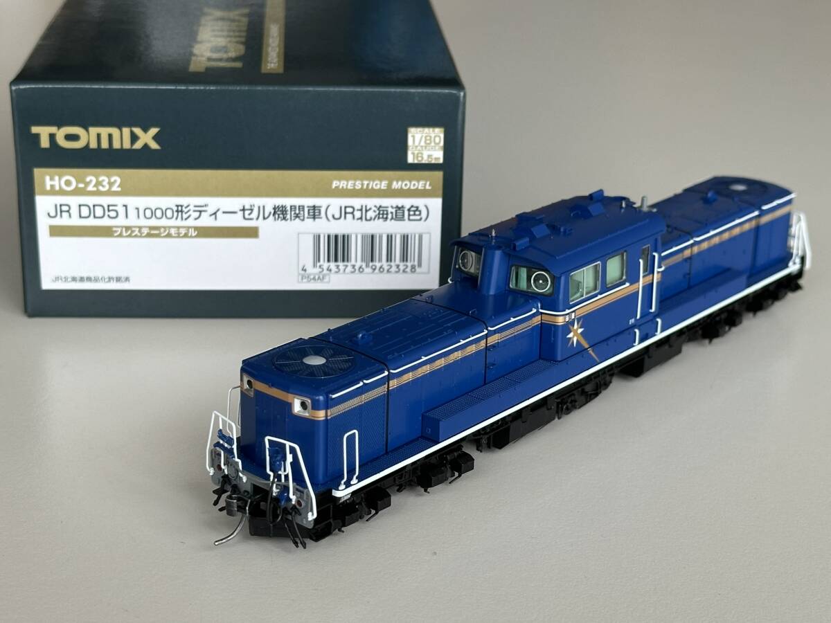 DCCサウンド TOMIX DD51-1000型 ディーゼル機関車 JR北海道色 [プレステージモデル]　トミックス HO-232 HOゲージ