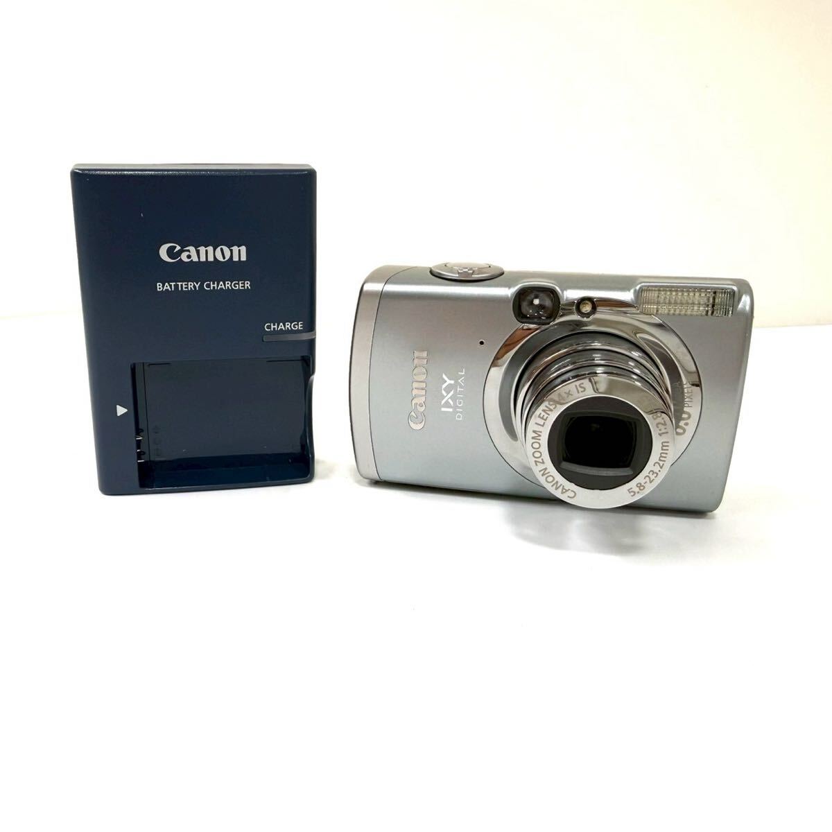 【通電のみ確認】Canon IXY DIGITAL キャノン イクシー デジタル PC1176 シルバー デジタルカメラ コンデジ デジカメ ITVIR5S8BUGW A0330