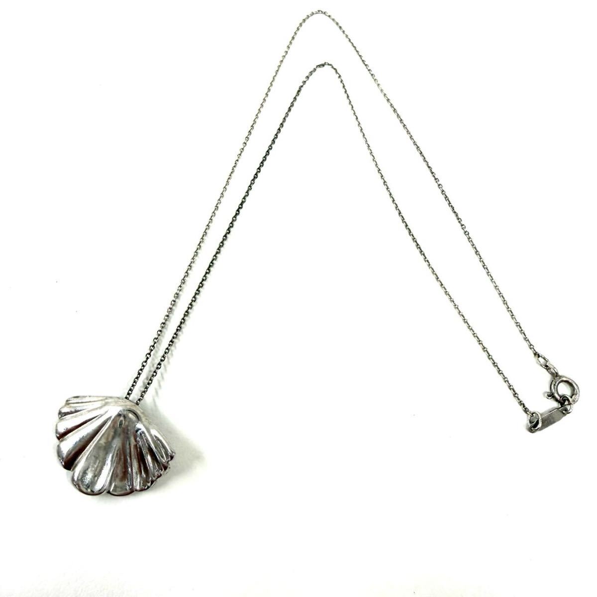 Tiffany&Co. ティファニー シェル ネックレス スターリングシルバー SV925 アクセサリー 貝殻 重量約4.2g ヴィンテージ ITQQQ9BDGD5W F0330