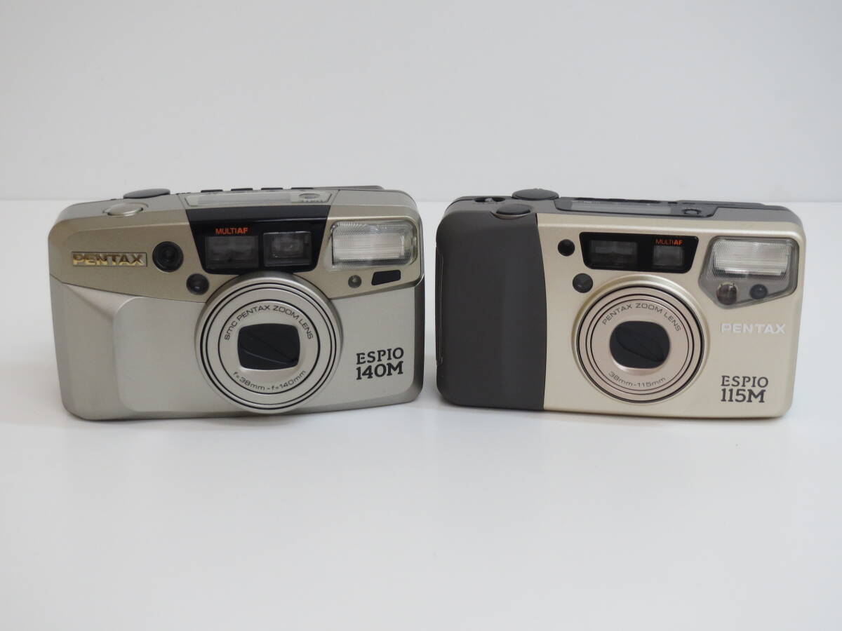 (a-2)　PENTAX　ペンタックス　ESPIO　115M / 140M　フィルムカメラ　2点セット