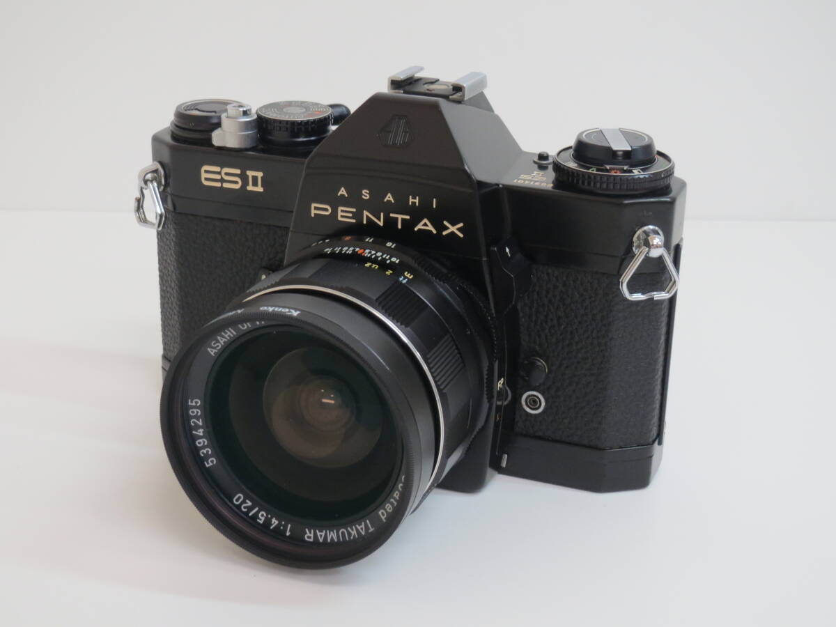 (a-14)　PENTAX　ペンタックス　ESⅡ(ES2) / Super-Multi-Coated TAKUMAR 1:4.5/20　フィルムカメラ