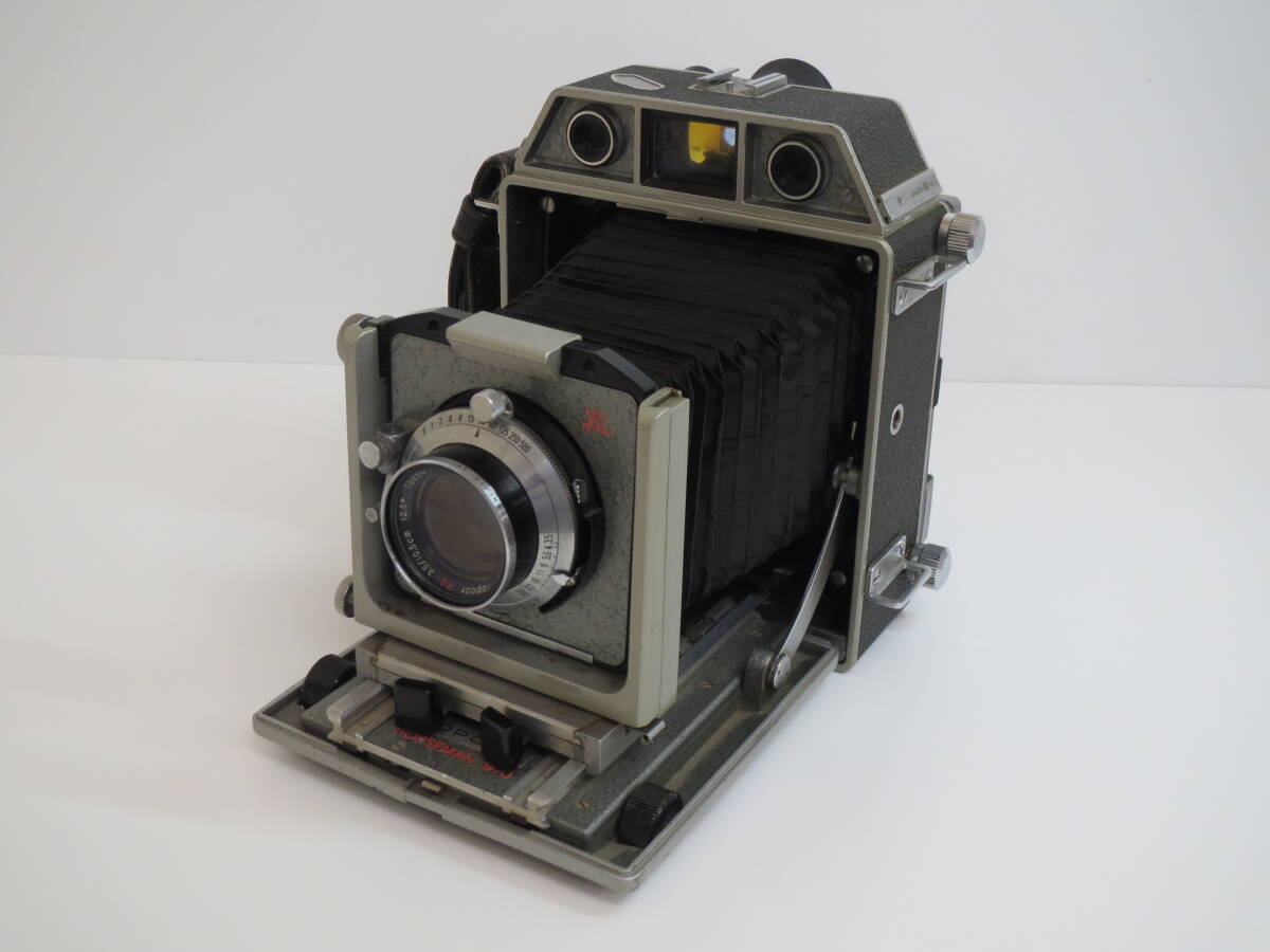 (a-23)　TOPCON　トプコン　HORSEMAN 970 / 東京光学 Topcor P.S 3.5/10.5㎝　フィルムカメラ・大判