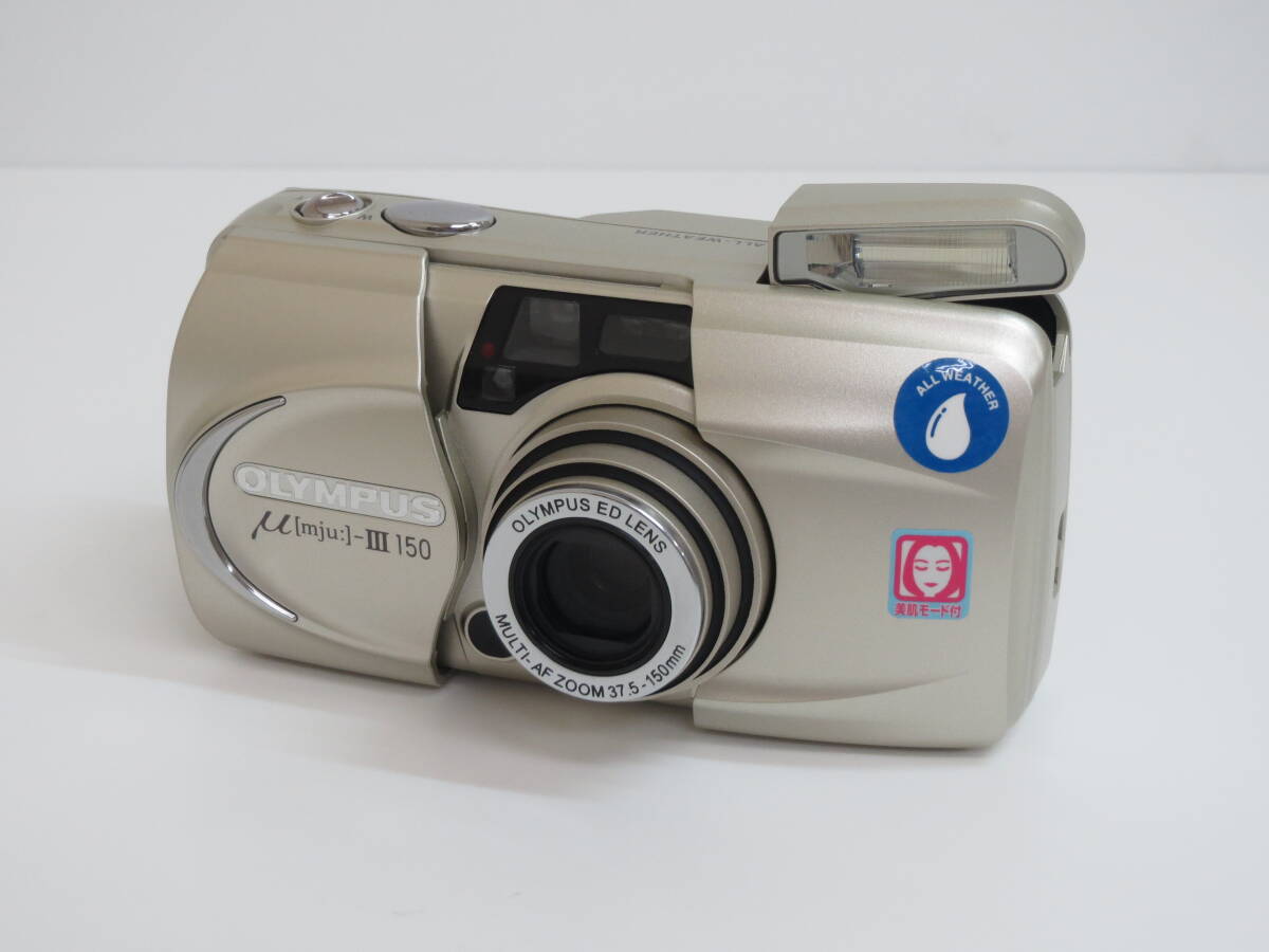 (a-24)　OLYMPUS　オリンパス　μ [mju:]-Ⅲ 150　ミュー　コンパクトフィルムカメラ