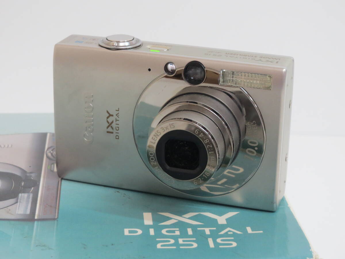 (b-1)　Canon　キャノン　IXY DIGITAL 25 IS　イクシー　デジタルカメラ