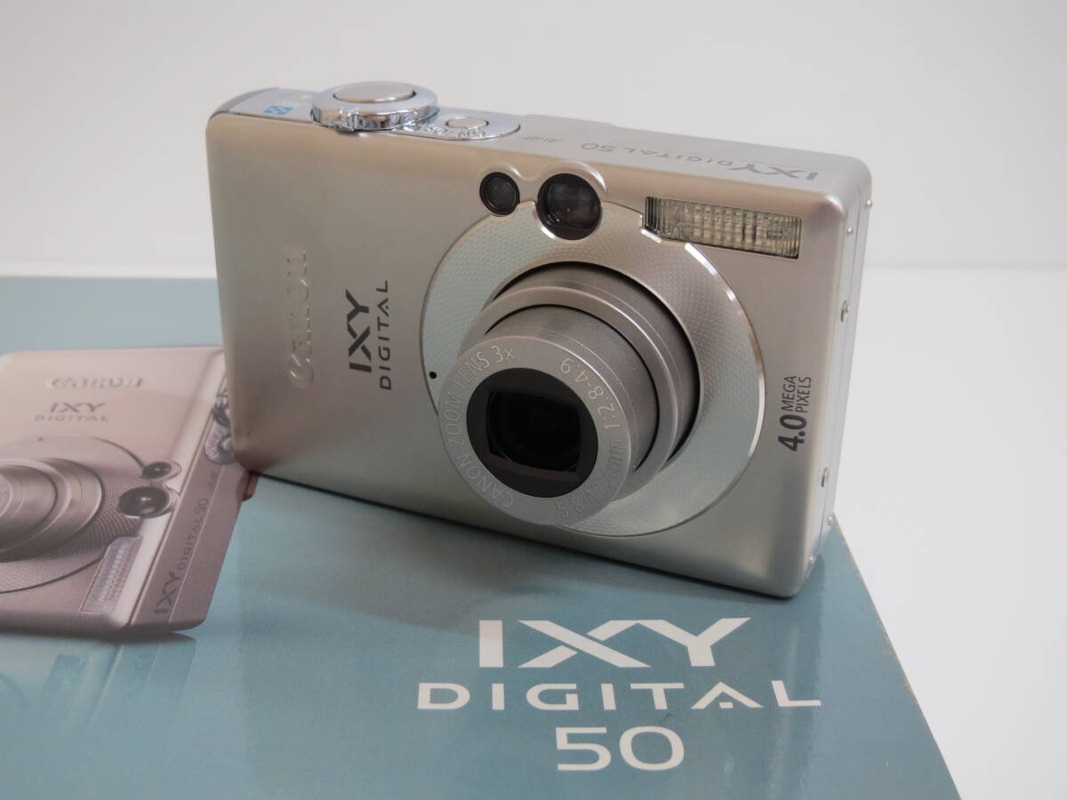 (b-2)　Canon　キャノン　IXY DIGITAL 50 AiAF　イクシー　デジタルカメラ