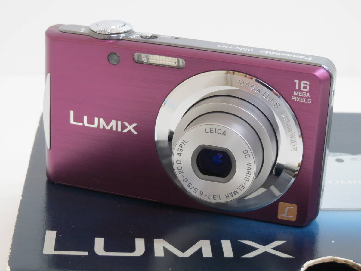 (b-4)　Panasonic　パナソニック　LUMIX DMC-FH5　ルミックス　デジタルカメラ