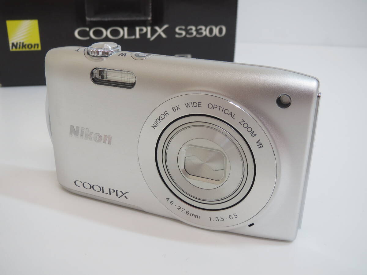 (b-6)　Nikon　ニコン　COOLPIX S3300　クールピクス　デジタルカメラ