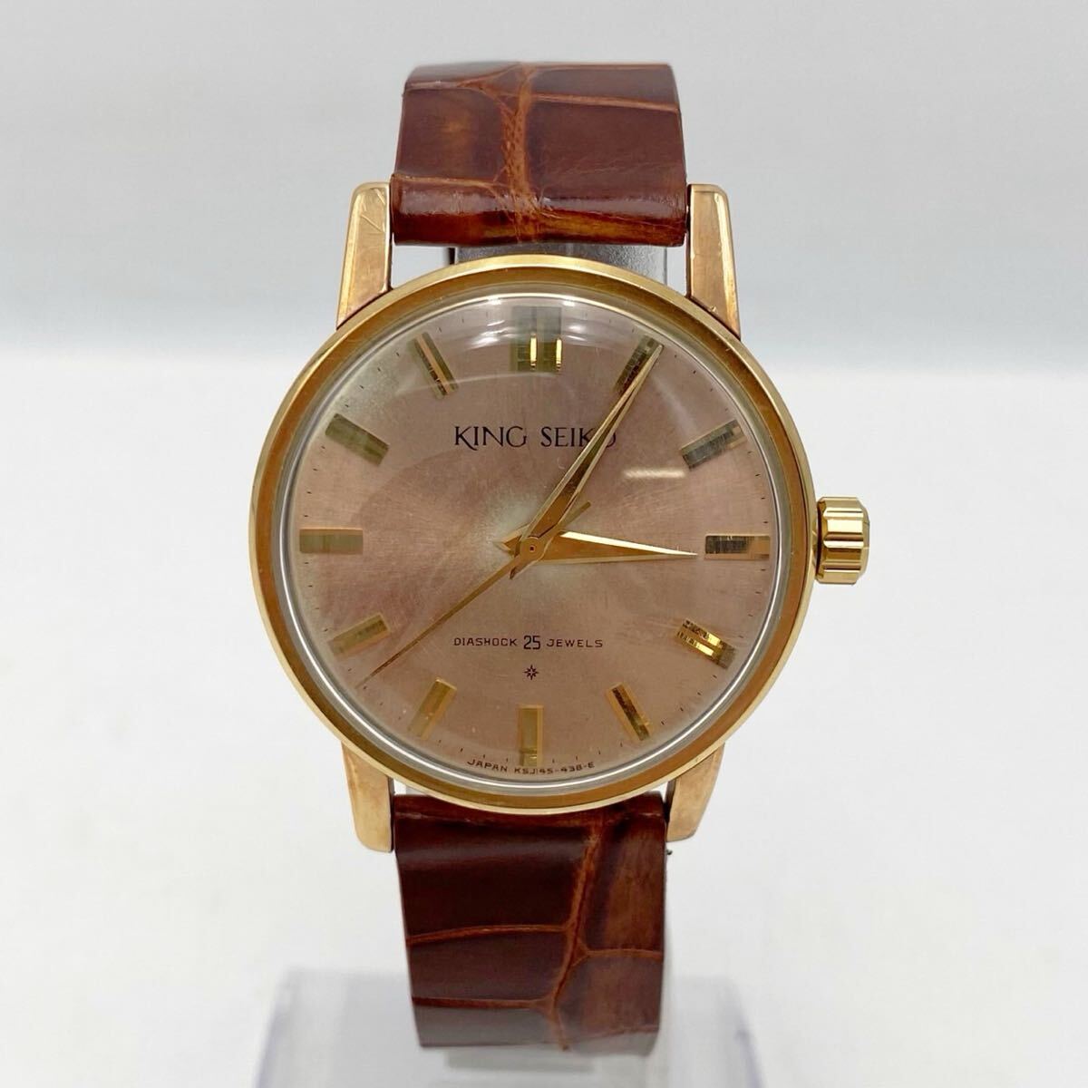 KING SEIKO キングセイコー ファーストモデル J14102E 25石 手巻き【FB2044】
