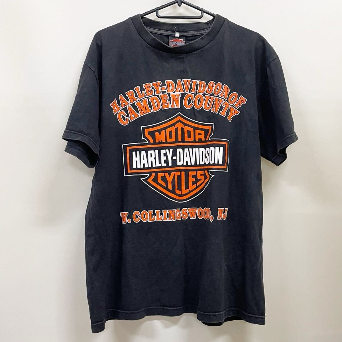 HARLEY DAVIDSON ハーレーダビッドソン Tシャツ R.K. STRATMAN INC. Tシャツ サイズL【FB2378】