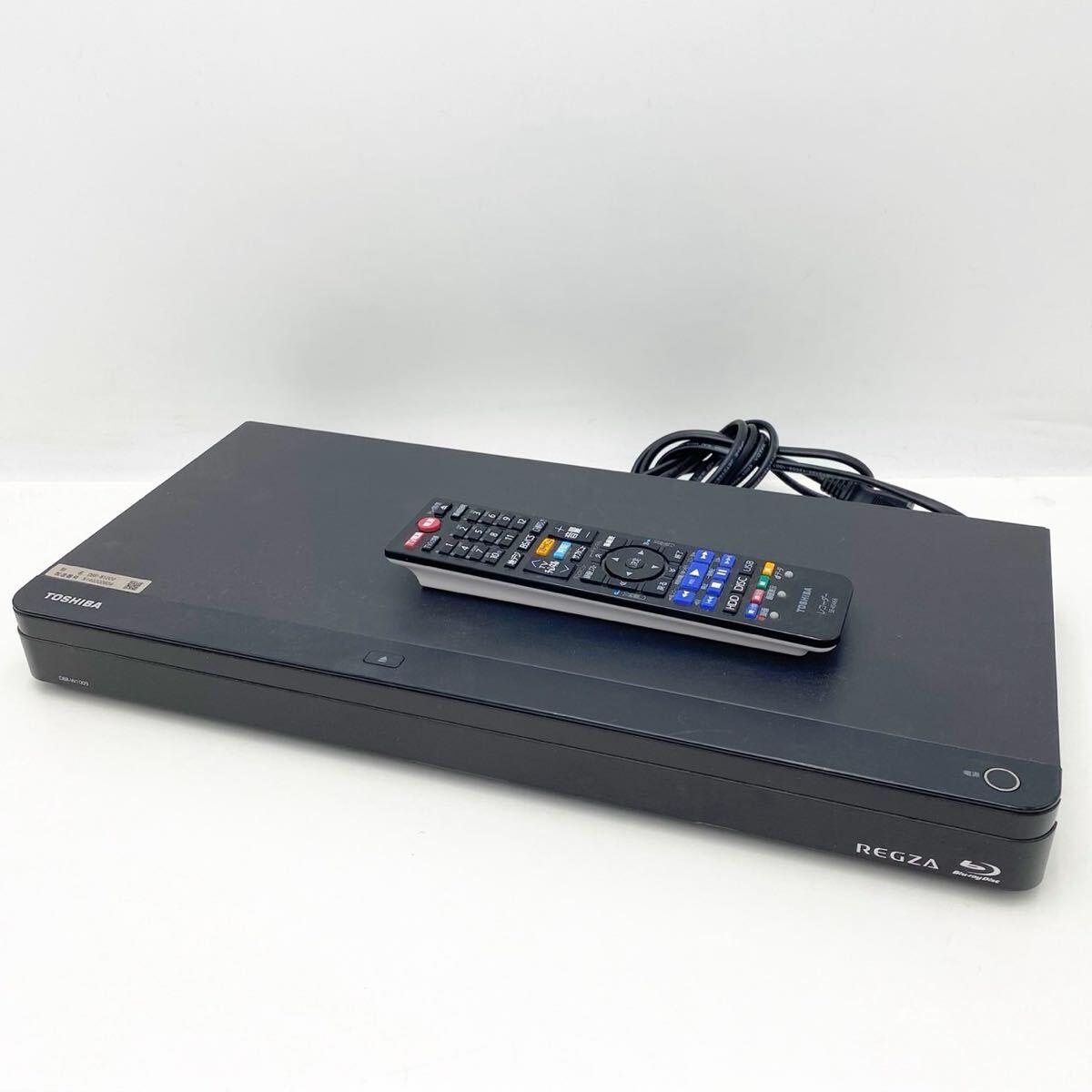 TOSHIBA REGZA ブルーレイディスクレコーダー DBR-W1009 2020年 動作確認済み 初期化済み【FC1020】@100
