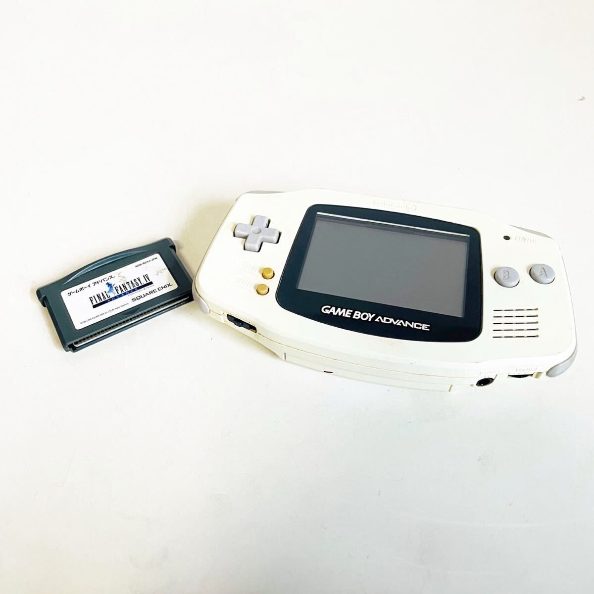 任天堂 Nintendo GAMEBOY ADVANCE ゲームボーイアドバンス AGB-001 オマケソフトFINAL FANTASY IV付き 動作確認済み 現状【FD4003】@60