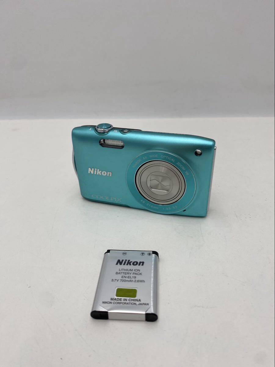 Nikon COOLPIX S3300 1600万画素 コンパクトデジタルカメラ【FC1037】