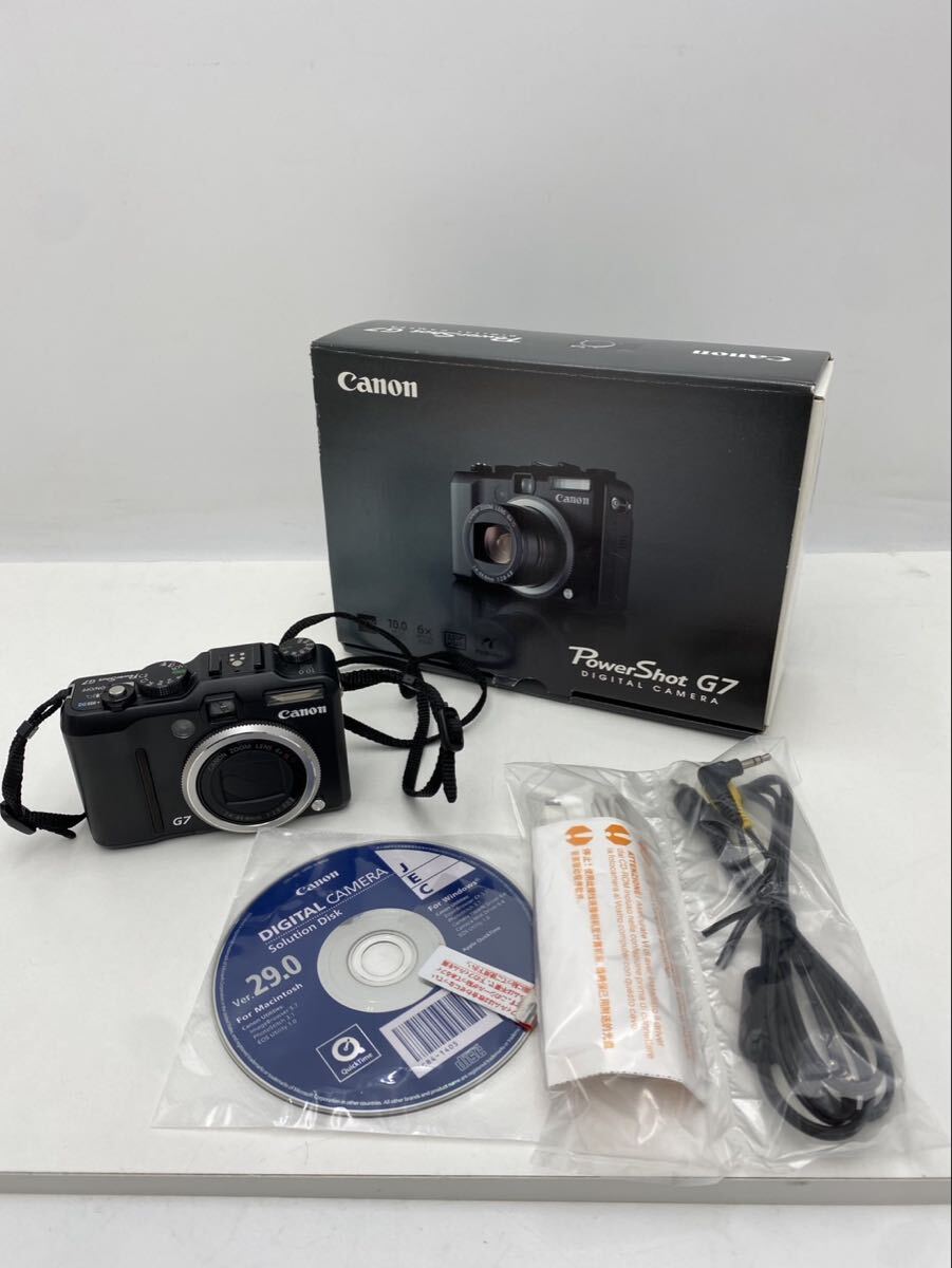 Canon キャノン PC1210 Power Shot G7 デジタルカメラ 充電器欠品【FB2019】@60