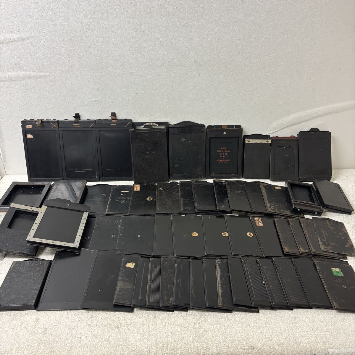 0414A6 まとめ★カメラ フィルムホルダー など MAMIYA カールツァイス アンティーク ヴィンテージ アクセサリー 大判カメラ用