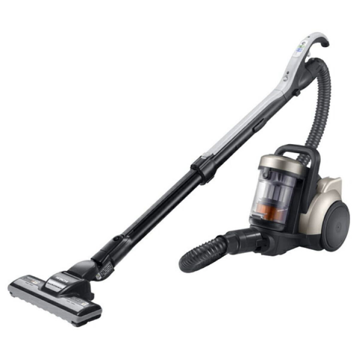 0414F6 未使用★HITACHI 日立 クリーナー サイクロン式 掃除機 パワかるサイクロン CV-S170E2 N ライトゴールド 