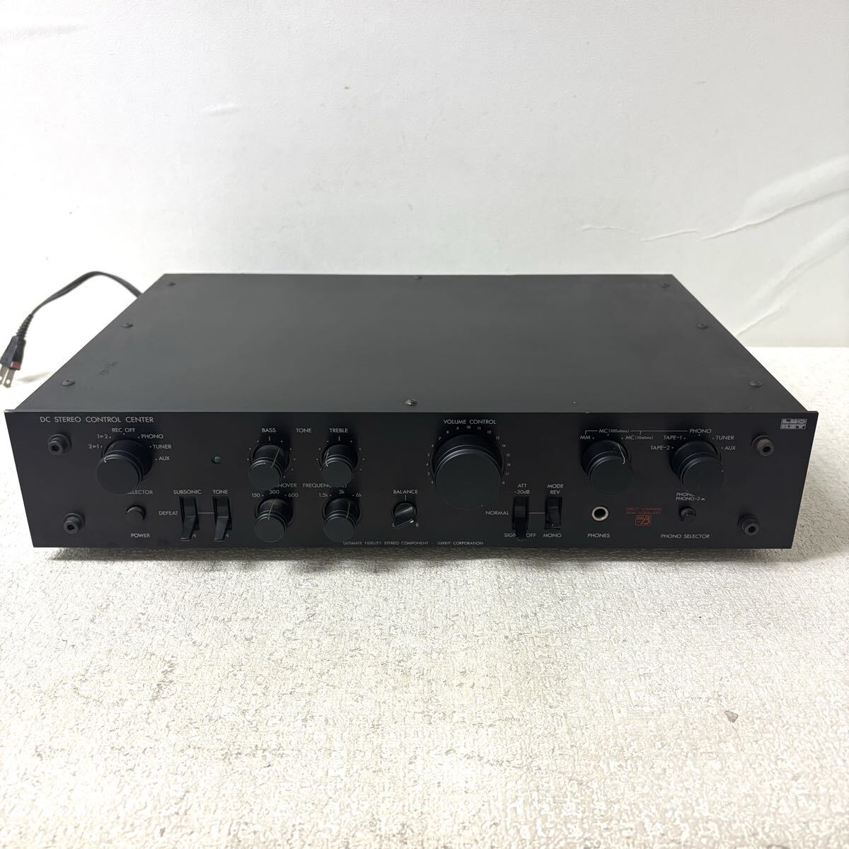 0415B6 LUXKIT ラックスキット プリアンプ A502 ラックスマン オーディオ機器 コントロールアンプ