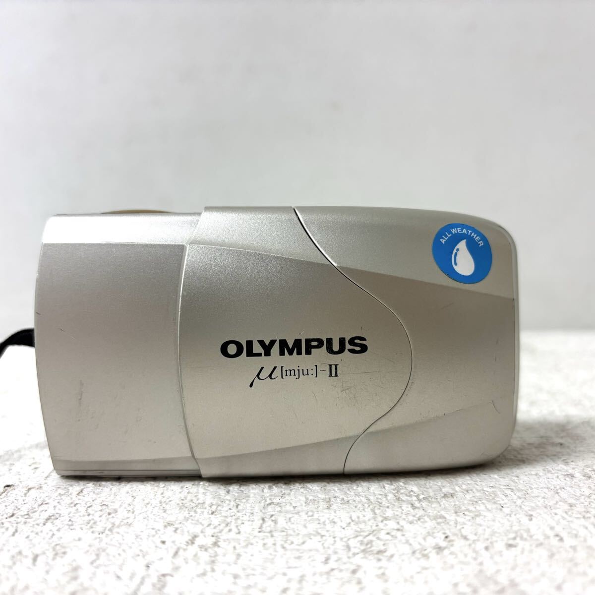 0415P6 OLYMPUS オリンパス コンパクトフィルムカメラ μ mju Ⅱ 2 ミュー フィルムカメラ