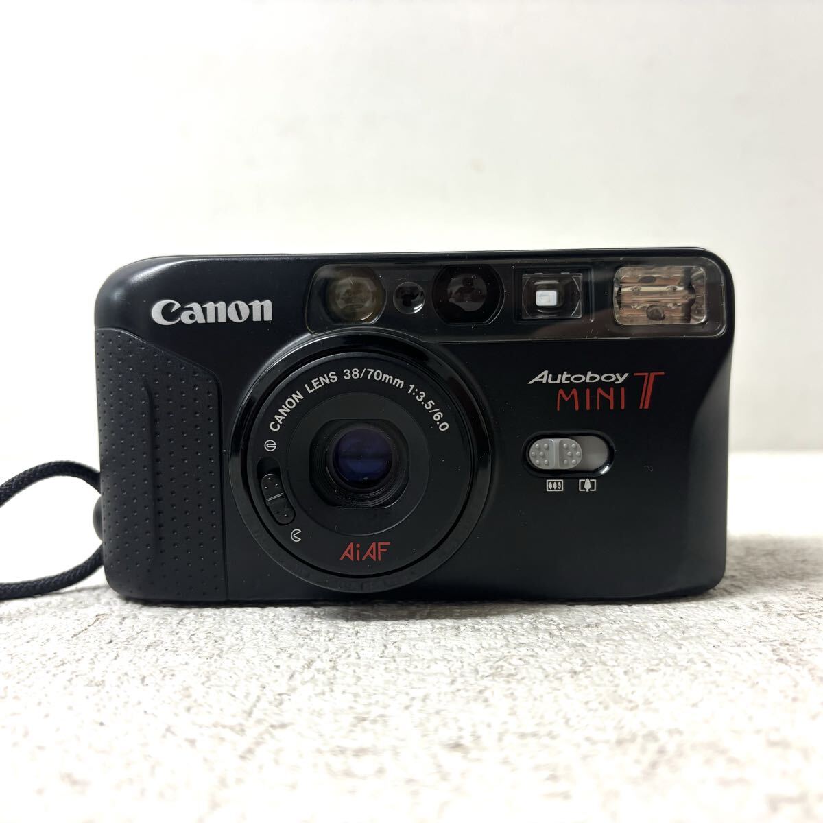 0415X6 Canon キャノン コンパクトフィルムカメラ MINI T Autoboy オートボーイ ミニ 38/70mm 1:3.5/6.0