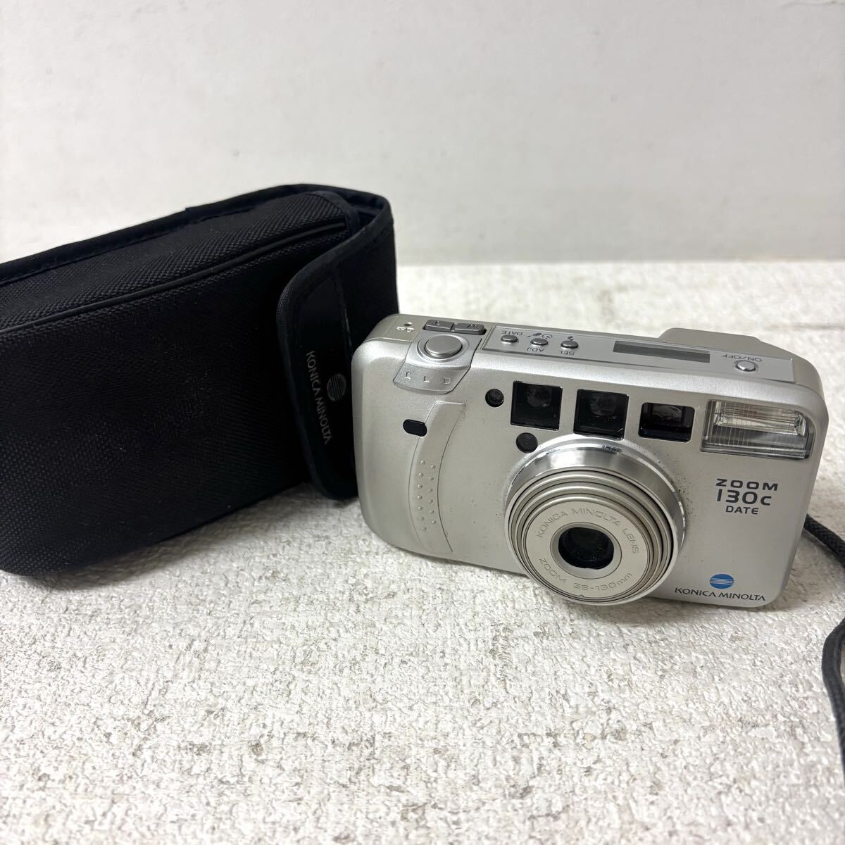 0416E6 KONICA MINOLTA コニカミノルタ コンパクトフィルムカメラ ZOOM 130C DATE ZOOM 38-130mm