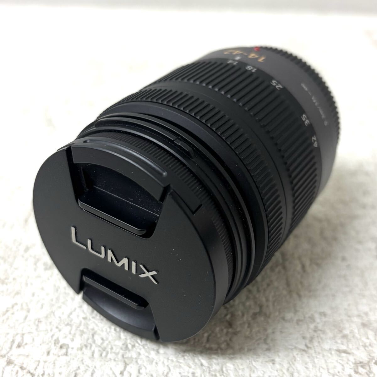 0417E6 Panasonic パナソニック 一眼レフカメラ用 レンズ LENS H-FS014042 G VARIO 1:3.5-5.6/14-42 ASPH. MEGA O.I.S