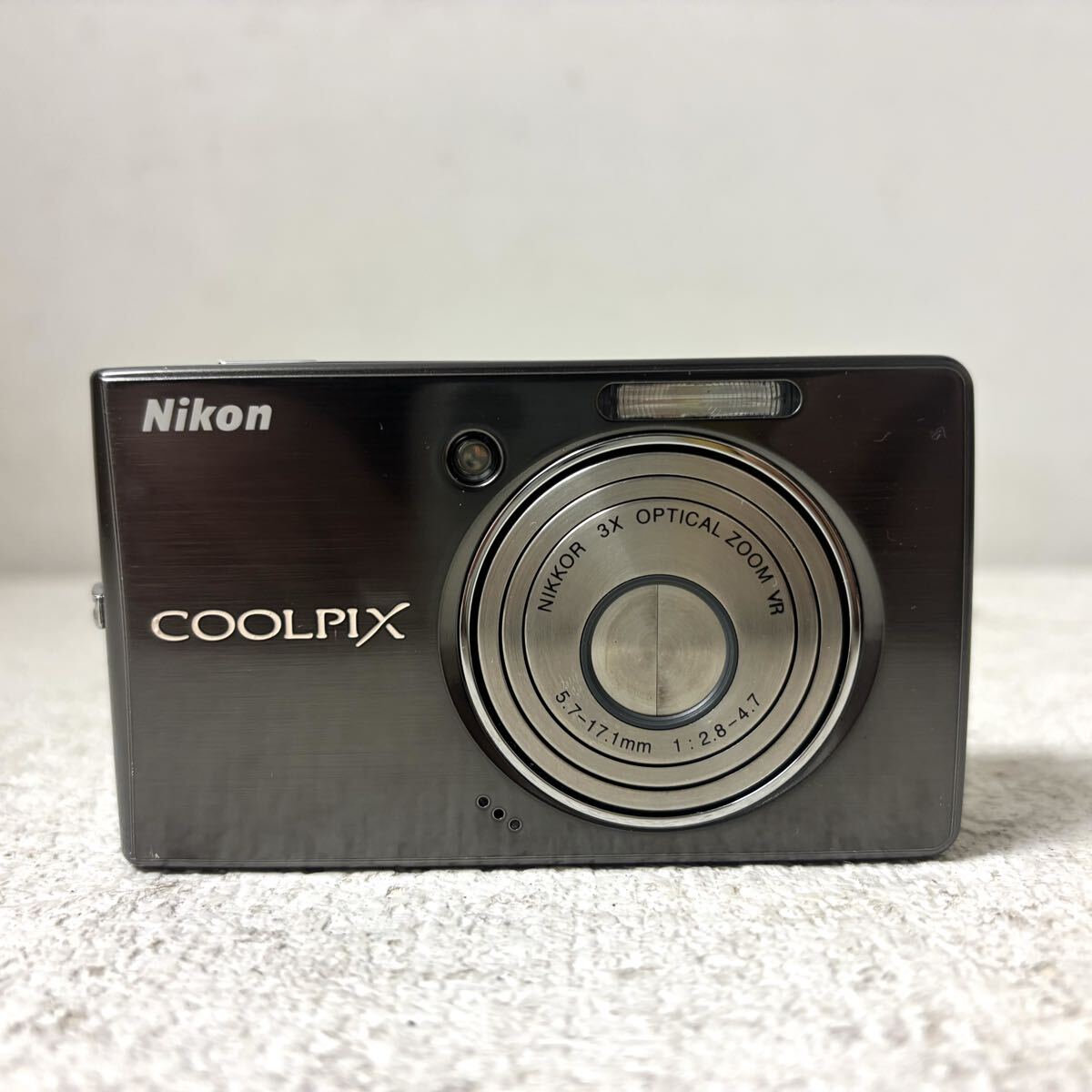 0418A6 Nikon ニコン コンパクトデジタルカメラ COOLPIX クールピクス S510 動作確認済み アーバンブラック 黒