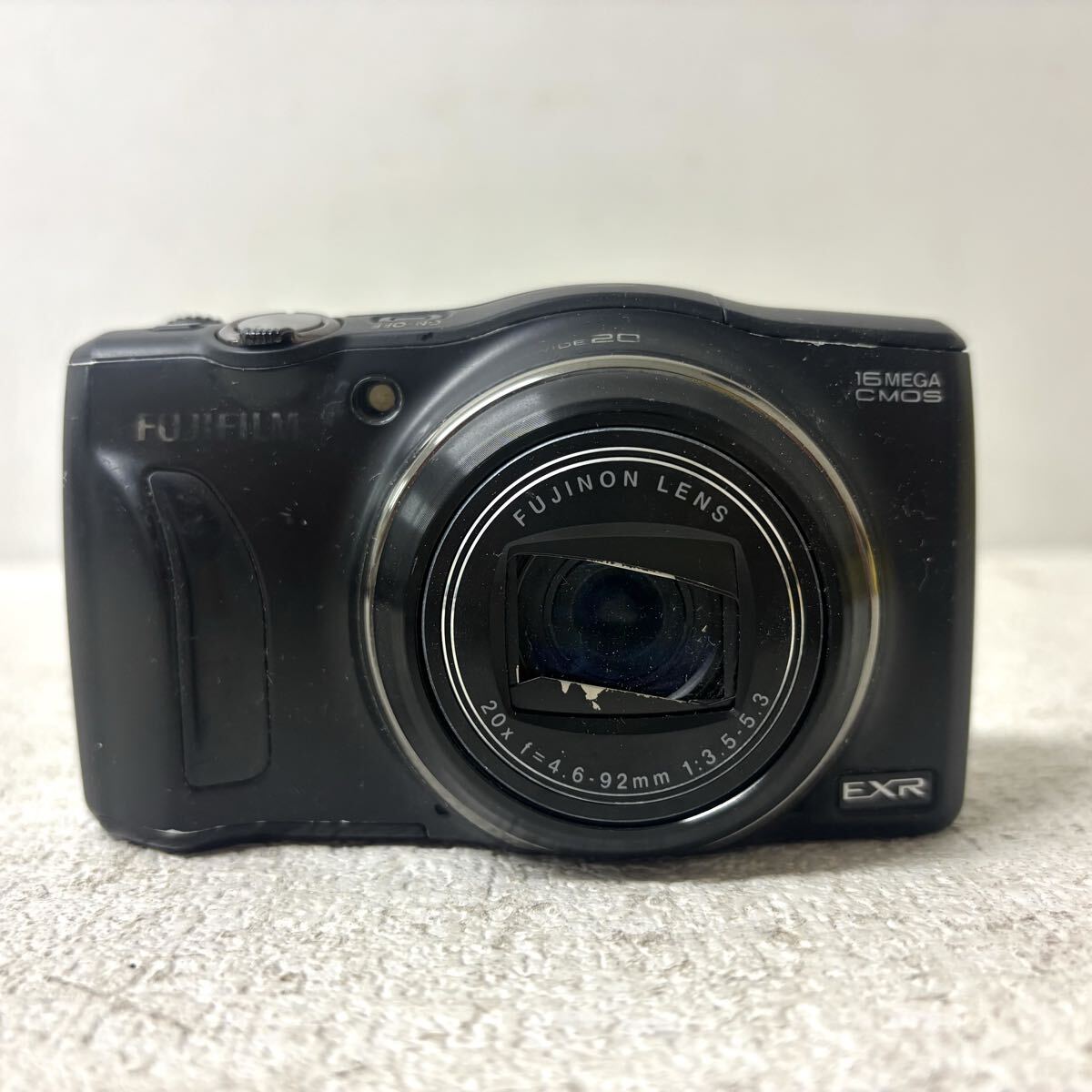 0418J6 FUJIFILM 富士フィルム コンパクトデジタルカメラ FinePix F800EXR ブラック 黒 デジカメ