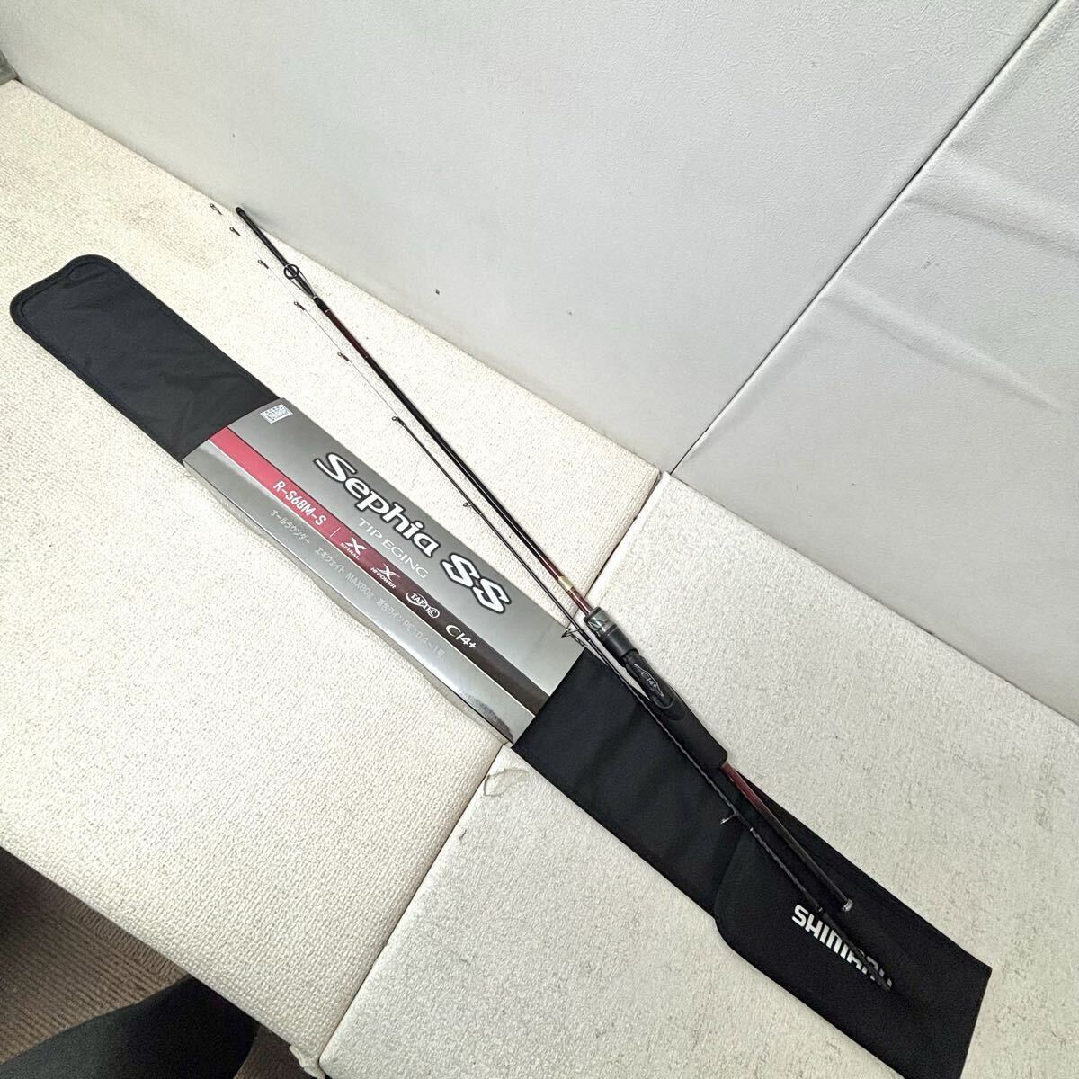 0417U6 極美品★SHIMANO シマノ Sephia SS TIP EGING セフィアSS ティップエギング R-S68M-S オールラウンダー ロッド 釣竿 釣具