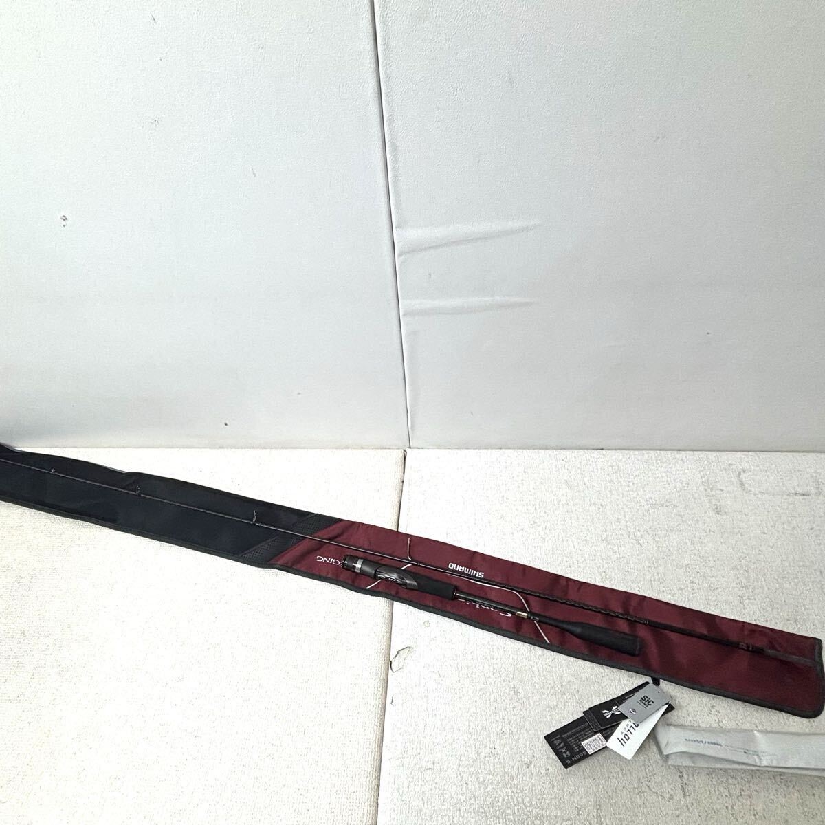 0417S6 極美品★SHIMANO シマノ Sephia XTUNE TIP EGING セフィア エクスチューン ティップエギング S68M-S 釣竿 釣具 フィッシング