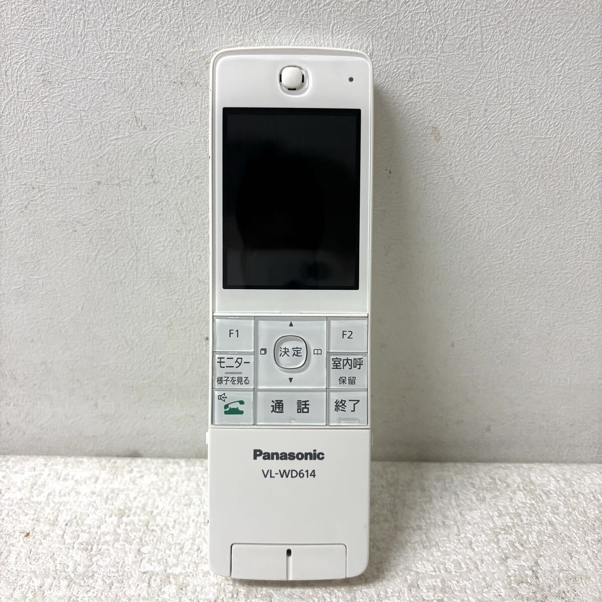 0419S6 Panasonic パナソニック ワイヤレスモニター子機 ドアホン 子機のみ VL-WD614 ワイヤレスモニター