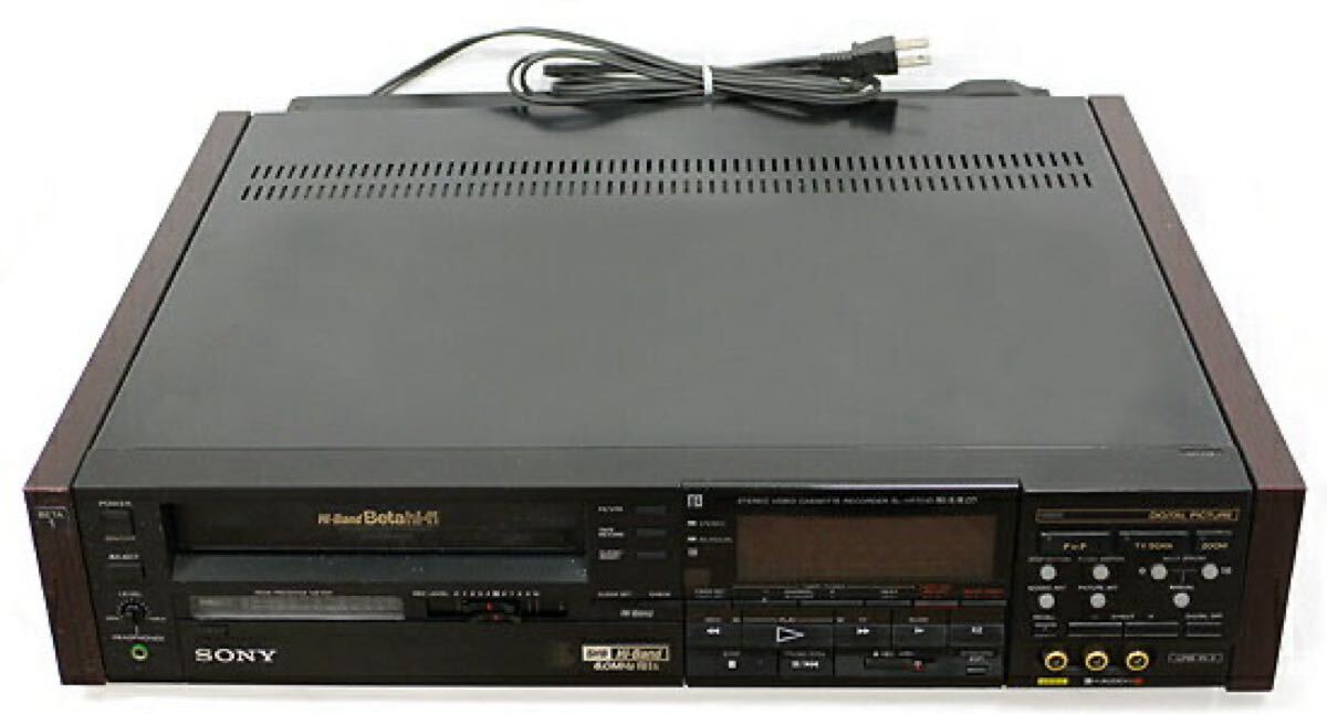 0411D6 未開封★SONY ソニー ビデオカセットレコーダー SL-HF701D B ブラック 黒 Hi-Band Beta hi-fi ビデオデッキ オーディオ機器