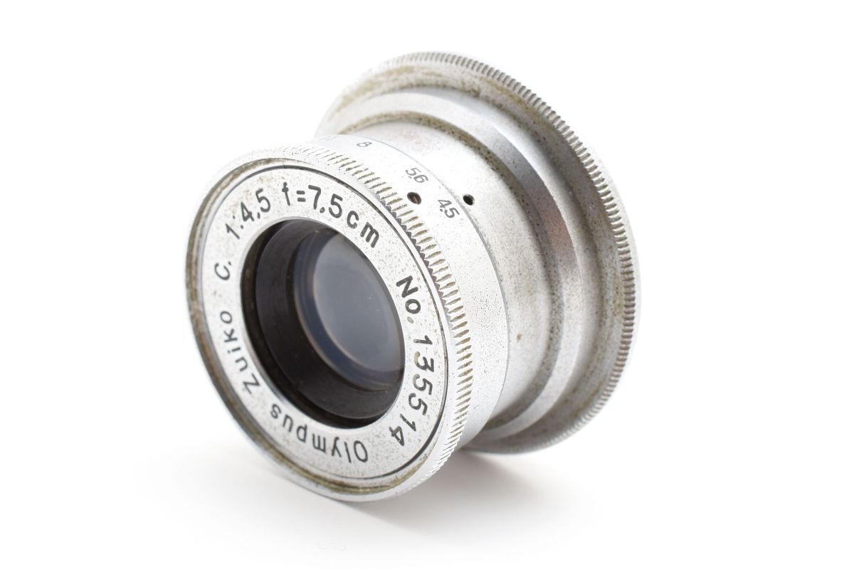 ★希少品★ オリンパス OLYMPUS ZUIKO C. 7.5cm F4.5 #4689W0301