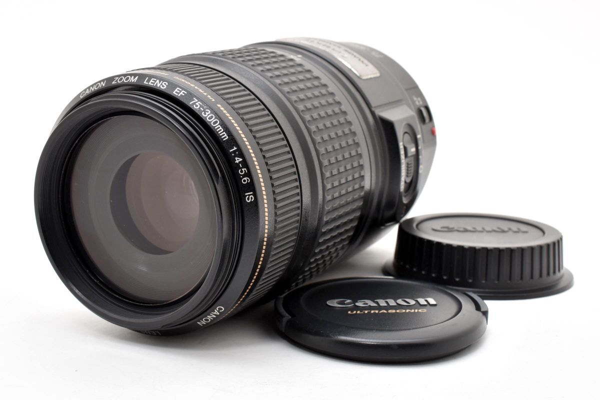 ★美品★ キヤノン CANON EF 75-300mm F4-5.6 IS USM #4849W0409