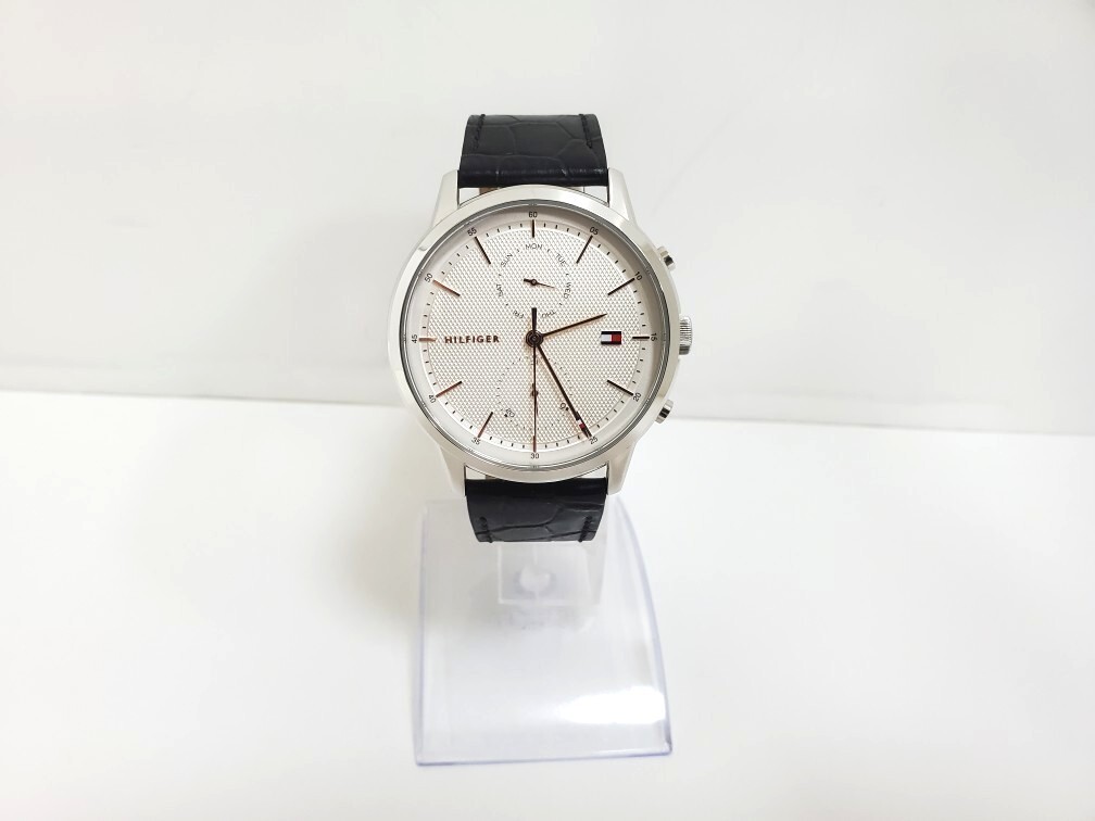 ☆稼働品 TOMMY HILFIGER トミーヒルフィガー TH.134.1.14.2979 QZ メンズ腕時計☆