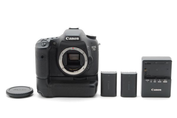 ■美品■ キヤノン Canon EOS 7D ボディ BG-E7 バッテリーグリップ付き《ショット数 10447回》 #24M-2985