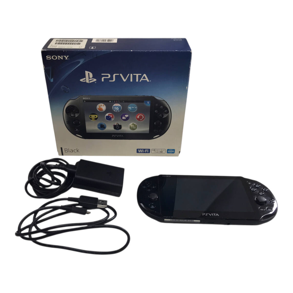 PlayStationVita PCH-2000 ブラック 黒　元箱付