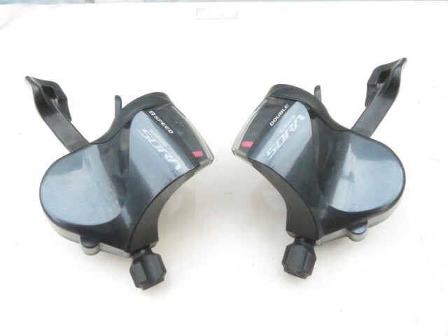 ◆中古/比較的美品◆SHIMANO/シマノ　SORA　シフター　2*9S　SL-R3000　Assy　試乗確認済