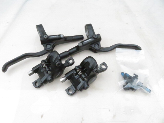 ◆中古◆SHIMANO/シマノ　油圧式ディスクブレーキセット　BL-MT200　BR-MT200　Assy　試乗確認済