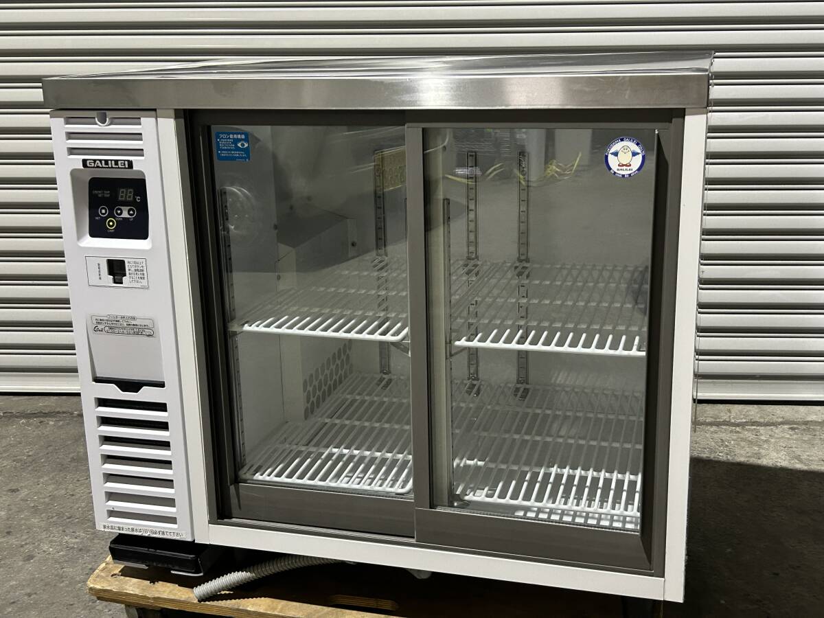 フクシマガリレイ テーブル形冷蔵ショーケース LGC-090RE 2024年製 単相100V 幅900x奥行600 　