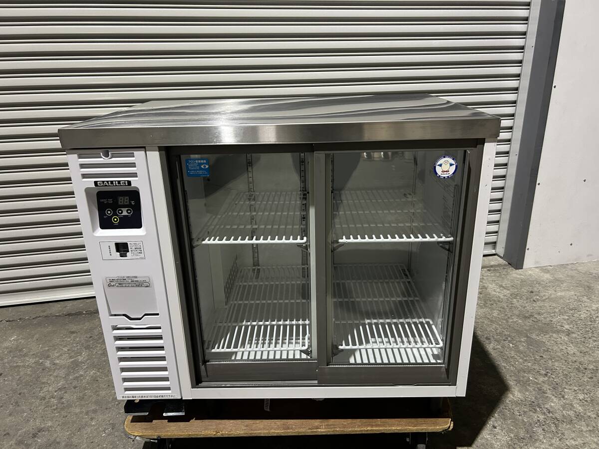 フクシマガリレイ テーブル形冷蔵ショーケース LGC-090RE 2024年製 単相100V 幅900x奥行600 　②