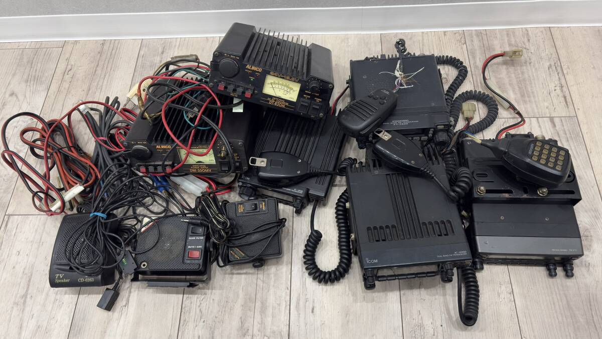  NN547a◆ジャンク品◆無線機器 周辺機器 おまとめセット KENWOOD/ALINCO/STANDARD 動作未確認 現状品