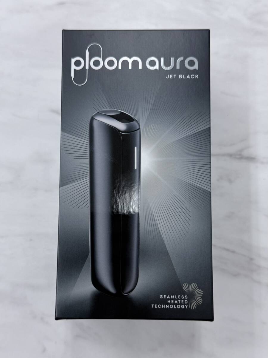 【F16027】プルームオーラ ジェットブラック 加熱式タバコ 未開封