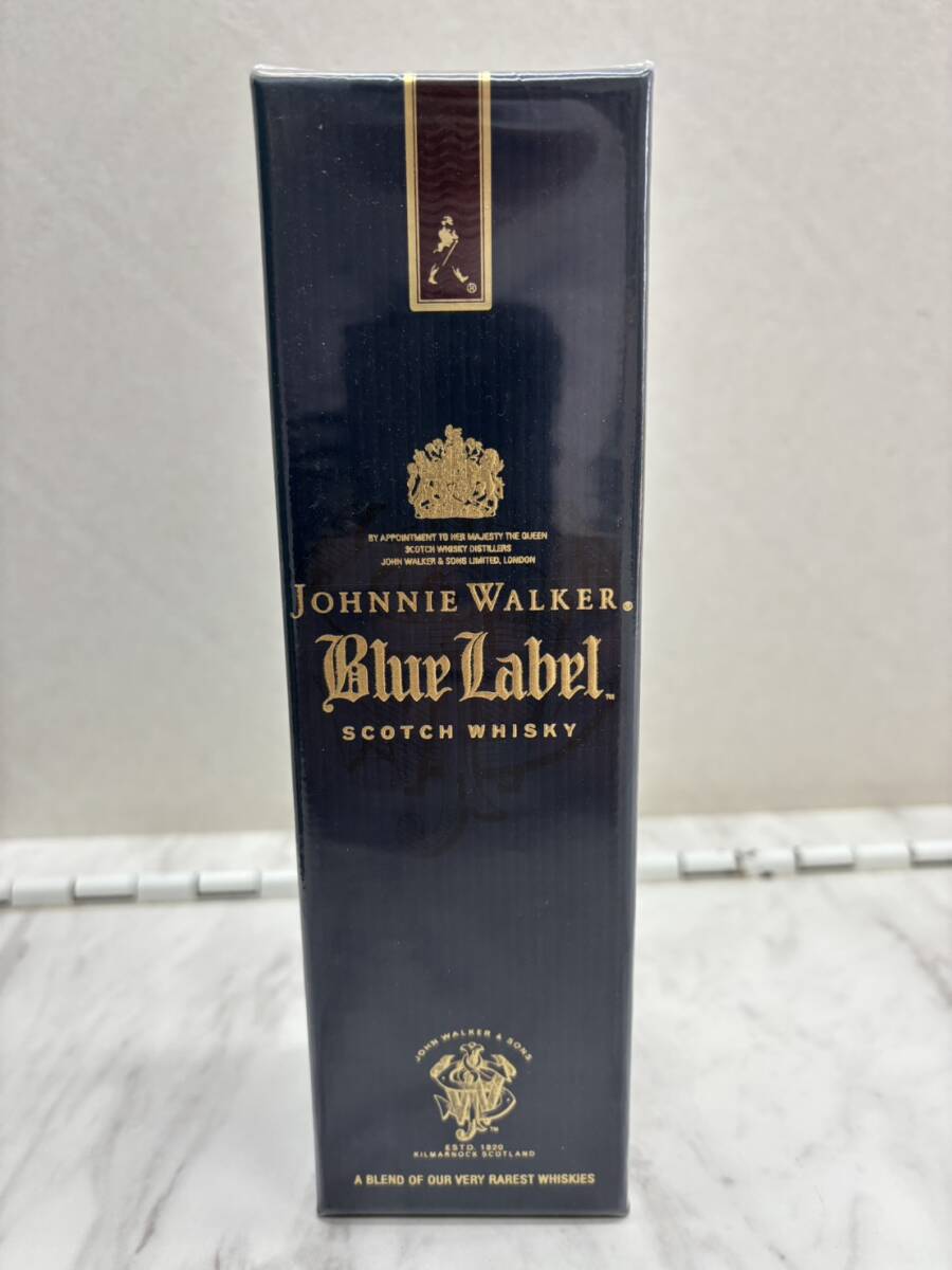 【F11056】未開栓 未開封★ジョニーウォーカー ブルーラベル★JOHNNIE WALKER BLUE LABEL★200ml 度数不明★スコッチ ウイスキー
