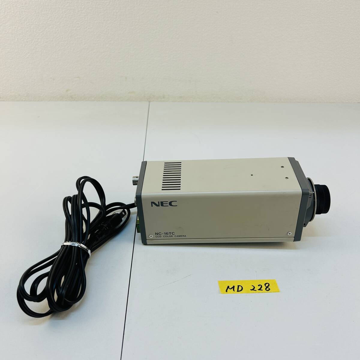 (ヤ)MD228【動作未確認 】NEC NC-16TC CCDカメラ 工業用 研究用 産業用カメラ エヌイーシー