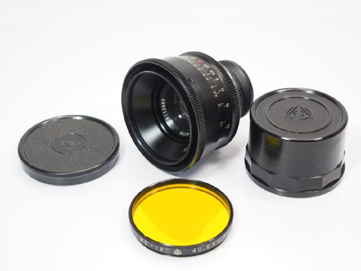 JUPITER-12 ジュピター 35mm F2.8 ブラック L39 ライカL用 [管X8830