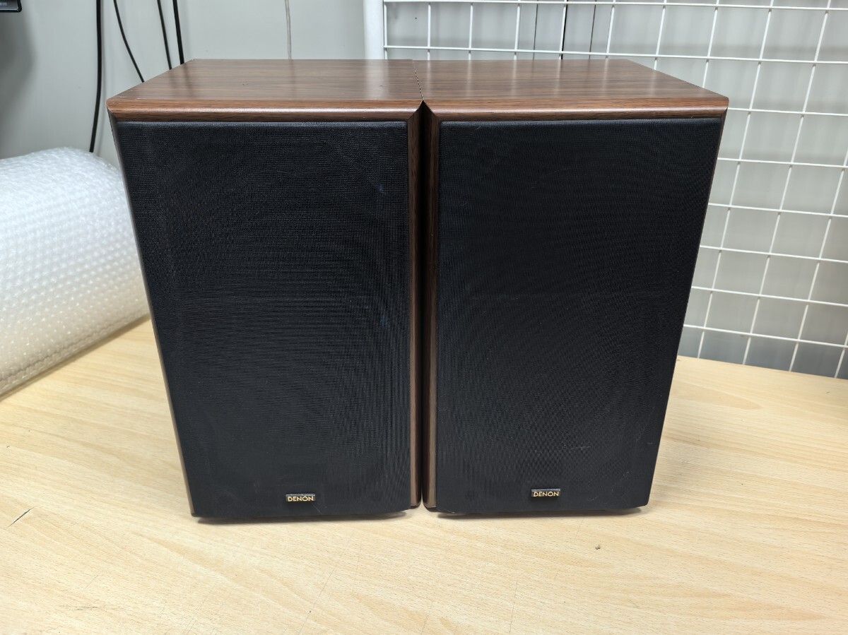 動画有り　DENON デノン　 SC-E252　スピーカー　音出しOK　シリアル同番　現状販売