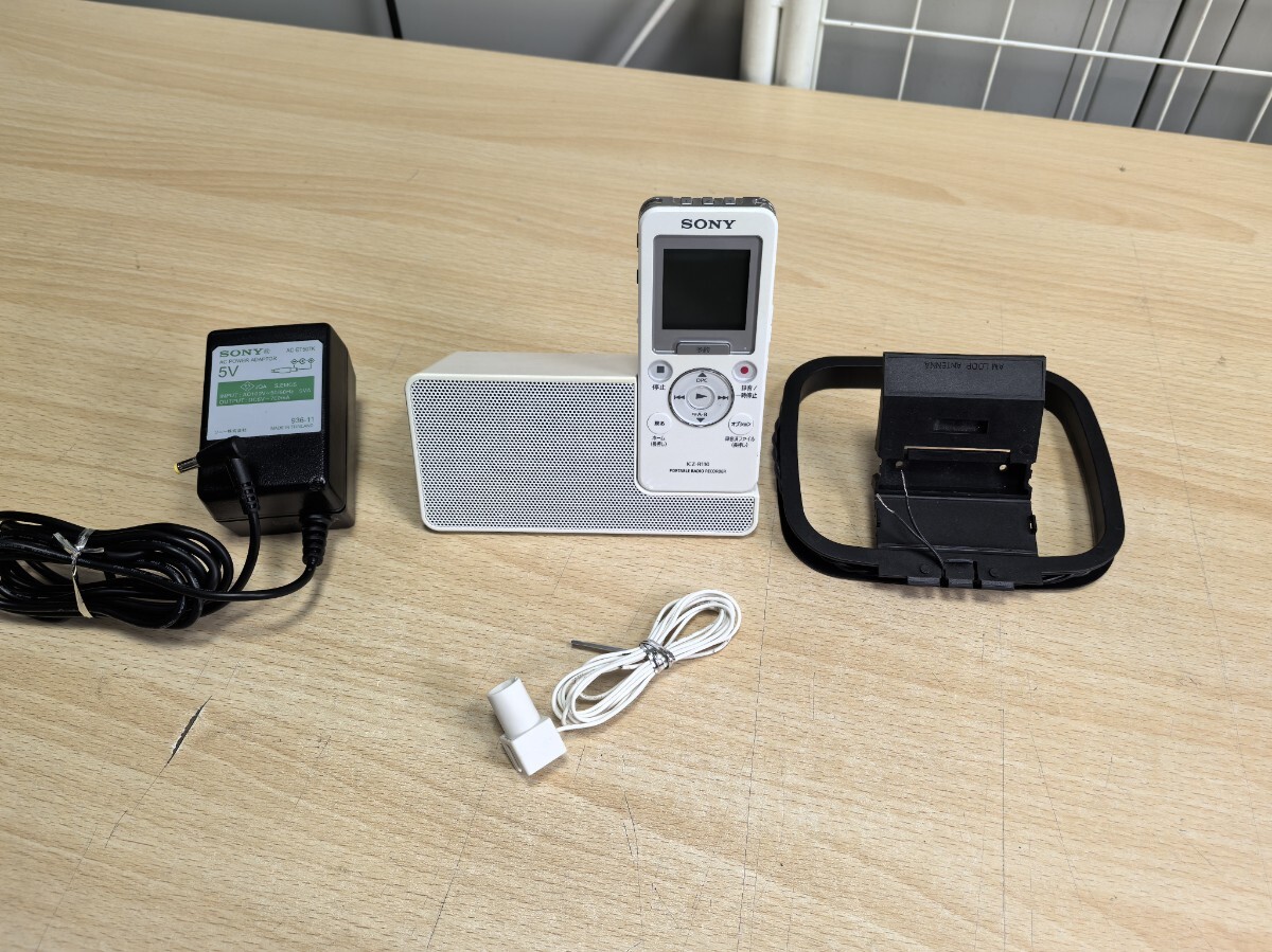 動画有り　SONY ポータブルラジオレコーダー ICZ-R110　動作OK　現状販売