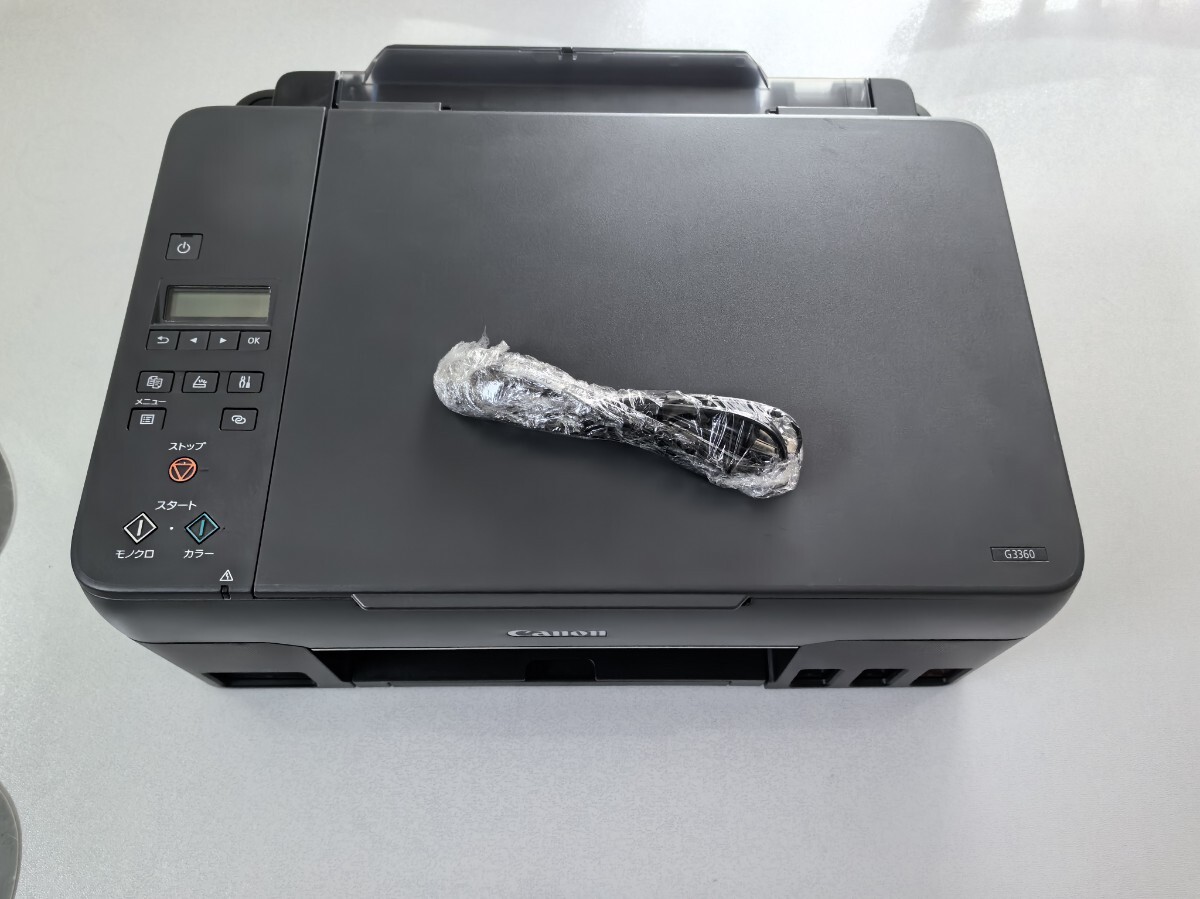 49枚　 Canon キャノン G3360 特大容量 ギガタンク搭載 A4 インクジェット複合機　現状販売