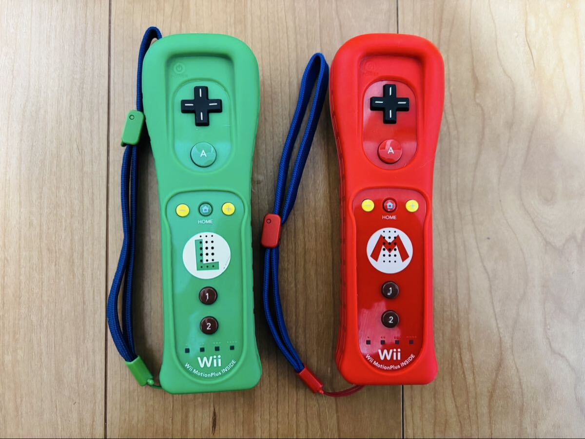 11 Nintendo wii U リモコン プラス マリオ ルイージ コントローラー 中古品 現状品 動作未確認為ジャンク品扱い